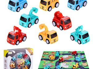 8 Pack Mini Cars Toys for Toddlers
