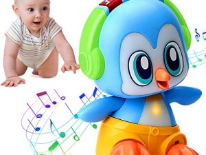 FCQSWHN Baby Toys 6 to 12 Months Musical Toddler Toys for 1 2 3 + Year Old Boys Girls Gifts Early Educational Learning Toy with Light/Music for 12 to 18 Months Kids Christmas Birthday Gift