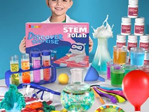 SNAEN Science Kit with 30 Science Lab Experiments