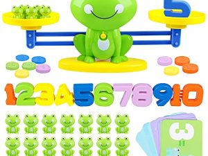 STREET WALK Frog Balance Counting Toys Cool Math Games