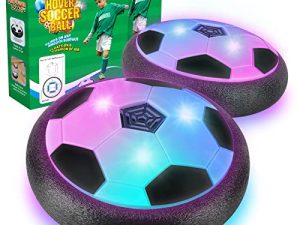 2 Pack Hover Soccer Ball with 8 Pcs Batteries