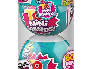 5 Surprise Toy Mini Brands Series 1 by ZURU (2 Pack) Toys Mystery Capsule Real Miniature Brands Collectibles Amazon Exclusive (Series 1)