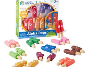 Learning Resources Smart Snacks Alpha Pops - 26 Double Sided Pieces