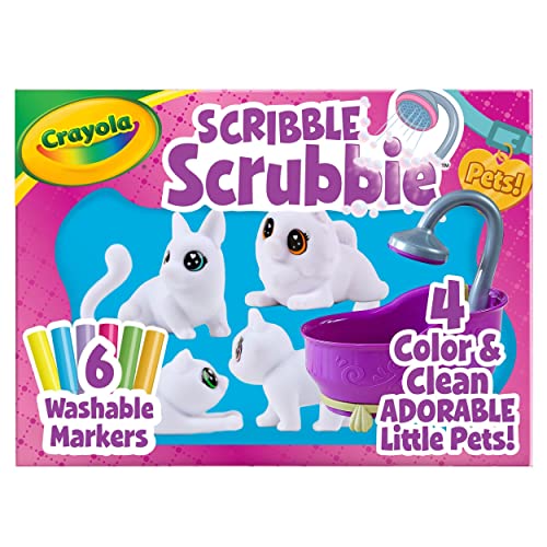 Crayola Scribble Scrubbie Pets Tub Set Crayola Scribble Scrubbie Pets Tub Set
