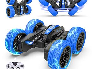BEZGAR Remote Control Car - Double Sided Mini RC Stunt Car