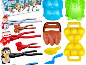FunMas Snowball Maker Toys Kit for Kids Toddlers Adults