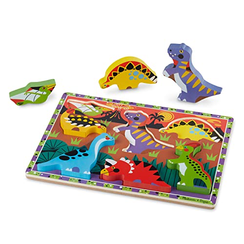 Melissa & Doug Dinosaur Wooden Chunky Puzzle (7 pcs) Melissa & Doug Dinosaur Wooden Chunky Puzzle (7 pcs)