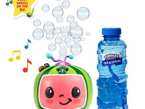 CoComelon NO Spill Musical Bubble Machine | Bubble Toy for Baby