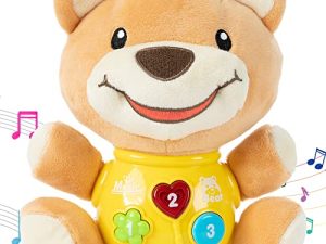 Baby Plush Bear Musical Toys for Baby Boys 0-6 Months Infant Girl Boy Bears Musical Toys for Babies Newborn Baby Gifts 0-3 Months