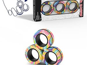 Magnetic Rings Fidget Toy Set