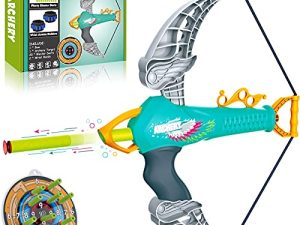 Britik Bow and Arrow for Kids Toys - Archery Set with 20 Suction Cup Arrows