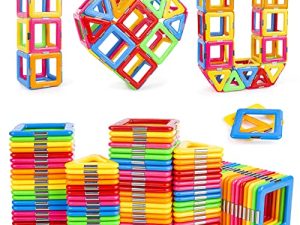 idoot Kids Magnetic Tiles for Toddlers