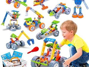167PCS Building Blocks STEM Toys for 5 6 7 8+ Year Old Boys Girls Educational Autism Sensory Toy Building Set Stem Projects for Kids Ages 5-7 4-8 8-12 Creative Learning Games Steam Activities Gifts