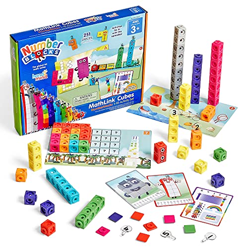 hand2mind MathLink Cubes Numberblocks 1-10 Activity Set hand2mind MathLink Cubes Numberblocks 1-10 Activity Set
