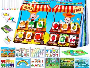 Busy Book for Kids Preschool Learning Activities