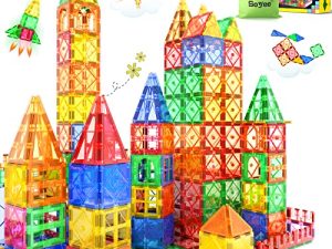 Magnet Toys for 3 Year Old Boys and Girls Magnetic Blocks Building Tiles STEM Learning Toys Montessori Toys for Toddlers Kids